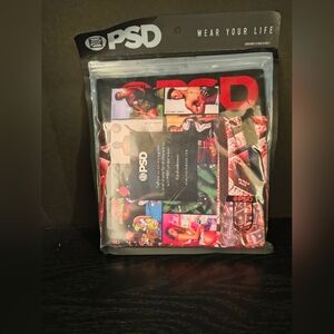 PSD Multicolor Graphic Boxer Briefs